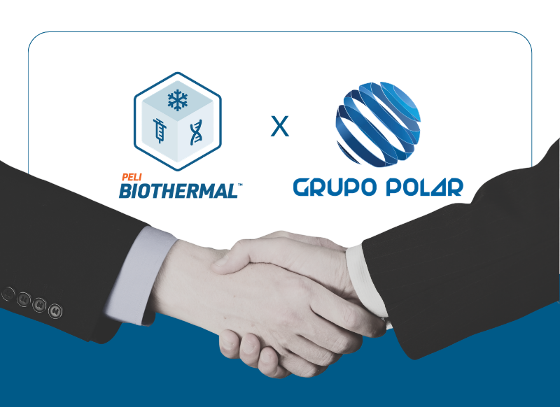 Peli BioThermal and Polar Group partnership announcement supporting cold chain solutions in Brazil.